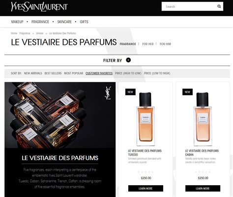 yves saint laurent officiel|yves saint laurent france website.